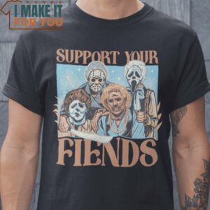 Support Your Fiends The Golden Girls T-Shirt, Halloween Vintage Graphic Tee