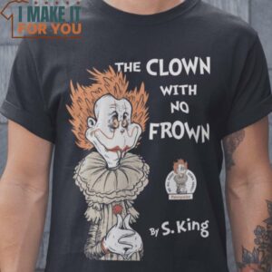The Clown With No Frown T-Shirt, Halloween Vintage Graphic Tee
