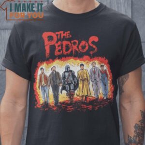 The Pedros The Warriors Pedro Pascal Characters T-Shirt, Halloween Vintage Graphic Tee