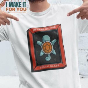 Break Glass Squirtle Pokemon T-Shirt, Halloween Vintage Graphic Tee