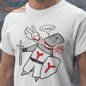 Ouchie Monty Python and the Holy Grail T-Shirt, Halloween Vintage Graphic Tee