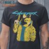 Cyberpurr Cat T-Shirt, Retro Halloween Graphic Tee for Sale