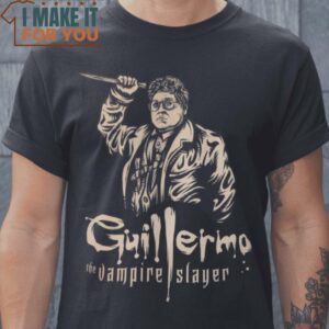 Guillermo the Vampire Slayer Buffy What We Do in the Shadows T-Shirt, Retro Halloween Graphic Tee for Sale