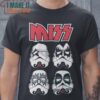 MISS Kiss Band Stormtroopers Star Wars T-Shirt, Retro Halloween Graphic Tee for Sale