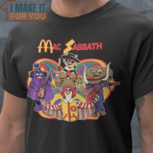 Mac SB McDonaldland T-Shirt, Retro Halloween Graphic Tee for Sale