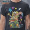 Sponge Fink Rat Fink SpongeBob SquarePants Mashup T-Shirt, Retro Halloween Graphic Tee for Sale
