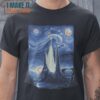 Starry Fantasia Starry Night The Neverending Story Mashup T-Shirt, Retro Halloween Graphic Tee for Sale