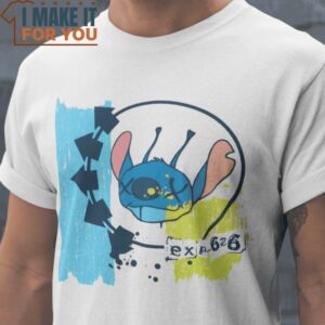 EXP-626 Stitch T-Shirt, Retro Halloween Graphic Tee for Sale