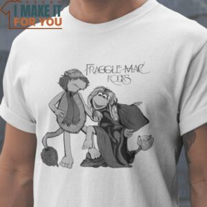 Fraggle Mac Fleetwood Mac’s Rumours Fraggle Rock The Muppets T-Shirt, Retro Halloween Graphic Tee for Sale