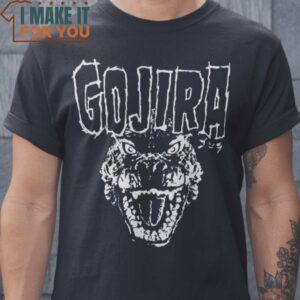 Gojira Godzilla T-Shirt, Vintage Halloween Graphic Tee for sale