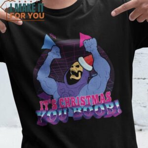 It’s Christmas You Boob! He-Man & Masters Of The Universe T-Shirt, Vintage Halloween Graphic Tee for sale