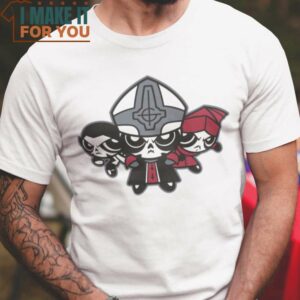 Papapuffs The Powerpuff Girls T-Shirt, Vintage Halloween Graphic Tee for sale