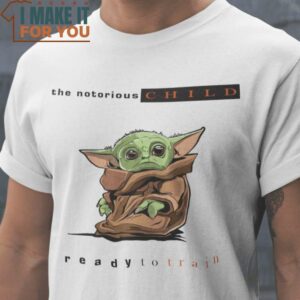 Ready to Train Baby Yoda Star Wars T-Shirt, Vintage Halloween Graphic Tee for sale