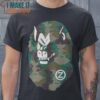 A Bathing Oozaru Dragon Ball T-Shirt, Vintage Halloween Graphic Tee Mens
