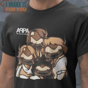 APPA Avatar the Last Airbender T-Shirt, Vintage Halloween Graphic Tee Mens