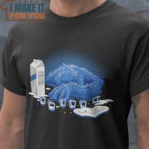 Drunk Cookie Monster The Muppets T-Shirt, Vintage Halloween Graphic Tee Mens