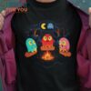 Ghost Story Pac-man T-Shirt, Vintage Halloween Graphic Tee Mens