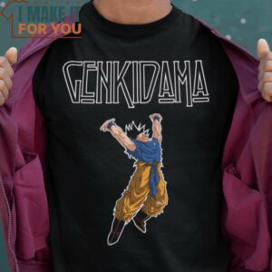Led Genki Led Zeppelin Dragon Ball T-Shirt, Vintage Halloween Graphic Tee Mens