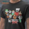 Southknot South Park T-Shirt, Vintage Halloween Graphic Tee Mens
