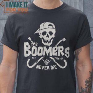 The Boomers The Goonies T-Shirt, Vintage Halloween Graphic Tee Mens