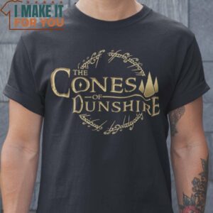 The Cones of Dunshine Parks and Recreation T-Shirt, Vintage Halloween Graphic Tee Mens
