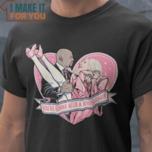 You’re Gonna Need A Wheelchair White Chicks T-Shirt, Vintage Halloween Graphic Tee Mens