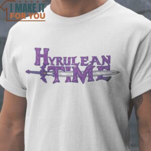 Hyrulean Time The Legend of Zelda T-Shirt, Vintage Halloween Graphic Tee for sale