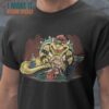 Bowser The Hutt Super Mario T-Shirt, Vintage Halloween Graphic Shirt