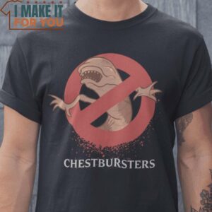 Chestbursters Looney Tunes Alien T-Shirt, Vintage Halloween Graphic Shirt