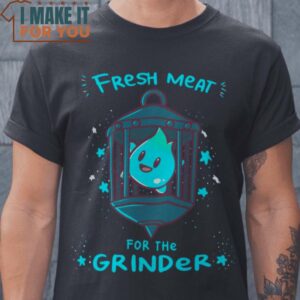 Fresh Meat For The Grinder Lumalee Super Mario Galaxy T-Shirt, Vintage Halloween Graphic Shirt