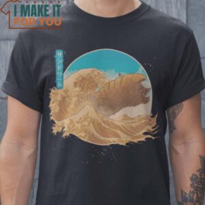 Great Sand Wave The Great Wave off Kanagawa Dune T-Shirt, Vintage Halloween Graphic Shirt