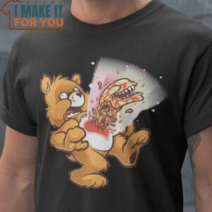 Inside Bear Care Bears T-Shirt, Vintage Halloween Graphic Shirt