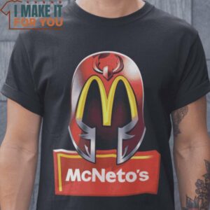 Mcneto’s McDonald’s Magneto Marvel T-Shirt, Vintage Halloween Graphic Shirt