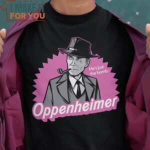 Oppenheimer Barbie J. Robert Oppenheimer T-Shirt, Vintage Halloween Graphic Shirt