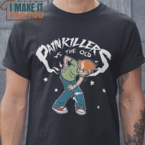PainKillers vs The Old Scott Pilgrim T-Shirt, Vintage Halloween Graphic Shirt