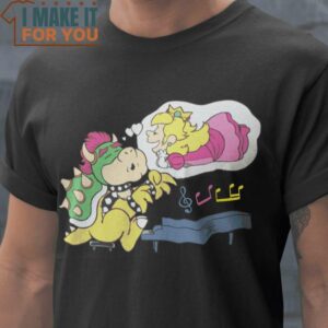 Peach Peach Peach Super Mario T-Shirt, Vintage Halloween Graphic Shirt
