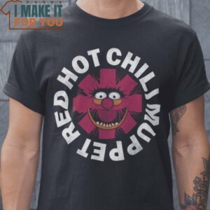 Red Hot Chili Muppet Red Hot Chili Peppers The Muppets T-Shirt, Vintage Halloween Graphic Shirt