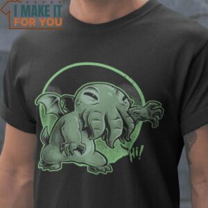 Stitchulhu Cthulhu T-Shirt, Vintage Halloween Graphic Shirt