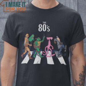 The 80s 80s Characters T-Shirt, Vintage Halloween Graphic Shirt