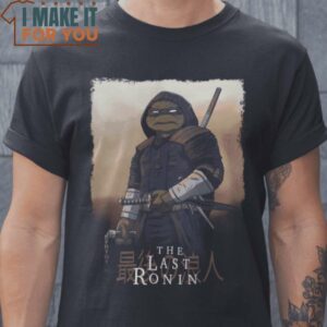 The Last Ronin Teenage Mutant Ninja Turtles T-Shirt, Vintage Halloween Graphic Shirt