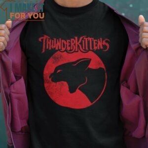 ThunderKittens ThunderCats Cat T-Shirt, Vintage Halloween Graphic Shirt