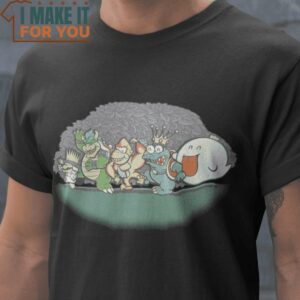 Where The Final Bosses Are Where the Wild Things Are Super Mario Bros T-Shirt, Vintage Halloween Graphic Shirt