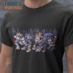 Where The Wild Mechs Are Where The Wild Things Are Gundam T-Shirt, Vintage Halloween Graphic Shirt