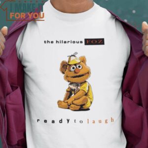 Ready To Laugh Fozzie Bear The Muppets T-Shirt, Vintage Halloween Graphic Shirt