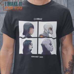CobraZ Gorillaz Demon Days G.I. Joe Characters T-Shirt, Retro Halloween Shirt for Sale