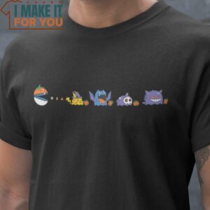 Halloween Run Pokemon T-Shirt, Retro Halloween Shirt for Sale