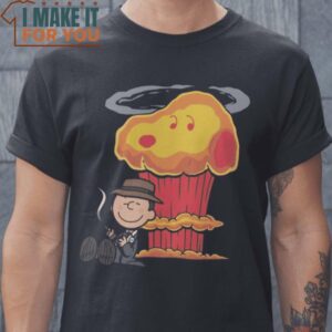 Oppeanutsheimer Oppenheimer Peanuts T-Shirt, Retro Halloween Shirt for Sale