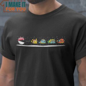 PacMon Pacman Pokemon T-Shirt, Retro Halloween Shirt for Sale