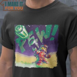 Pew Lego T-Shirt, Retro Halloween Shirt for Sale