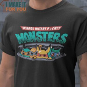 Pocket Monsters Teenage Pokemon T-Shirt, Retro Halloween Shirt for Sale